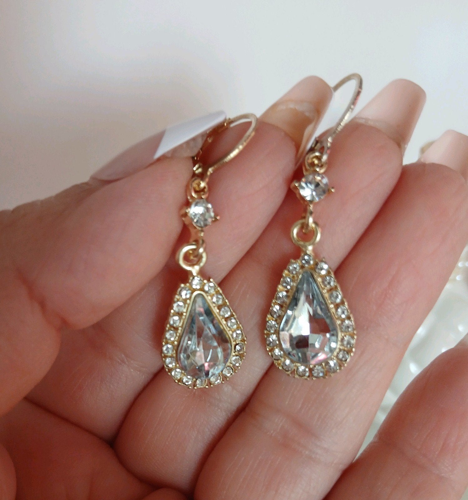 Elegante Oorbellen, Overige materialen, Hangers, Nieuw, Ophalen of Verzenden