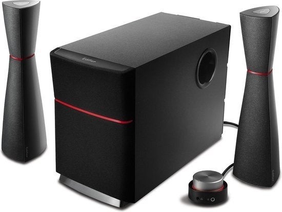 Edifier 2.1 Luidsprekerset met Subwoofer en Satellieten, Computers en Software, Pc speakers, Zo goed als nieuw, Audiokanaal 2.1