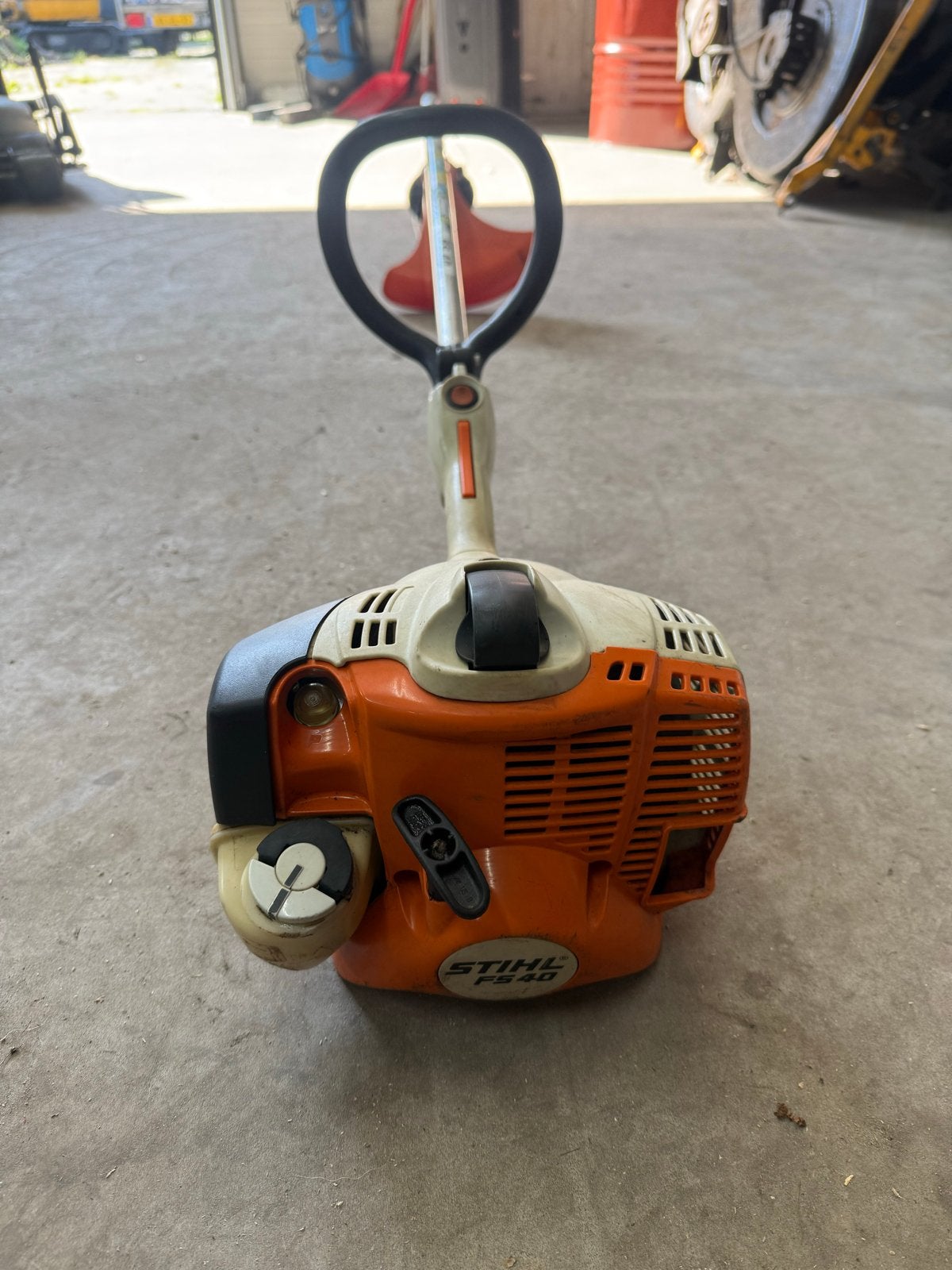 Zeer nette Stihl FS 40 - Onderhoud gehad, nieuwe draadkop, Ophalen, Gebruikt, Benzine