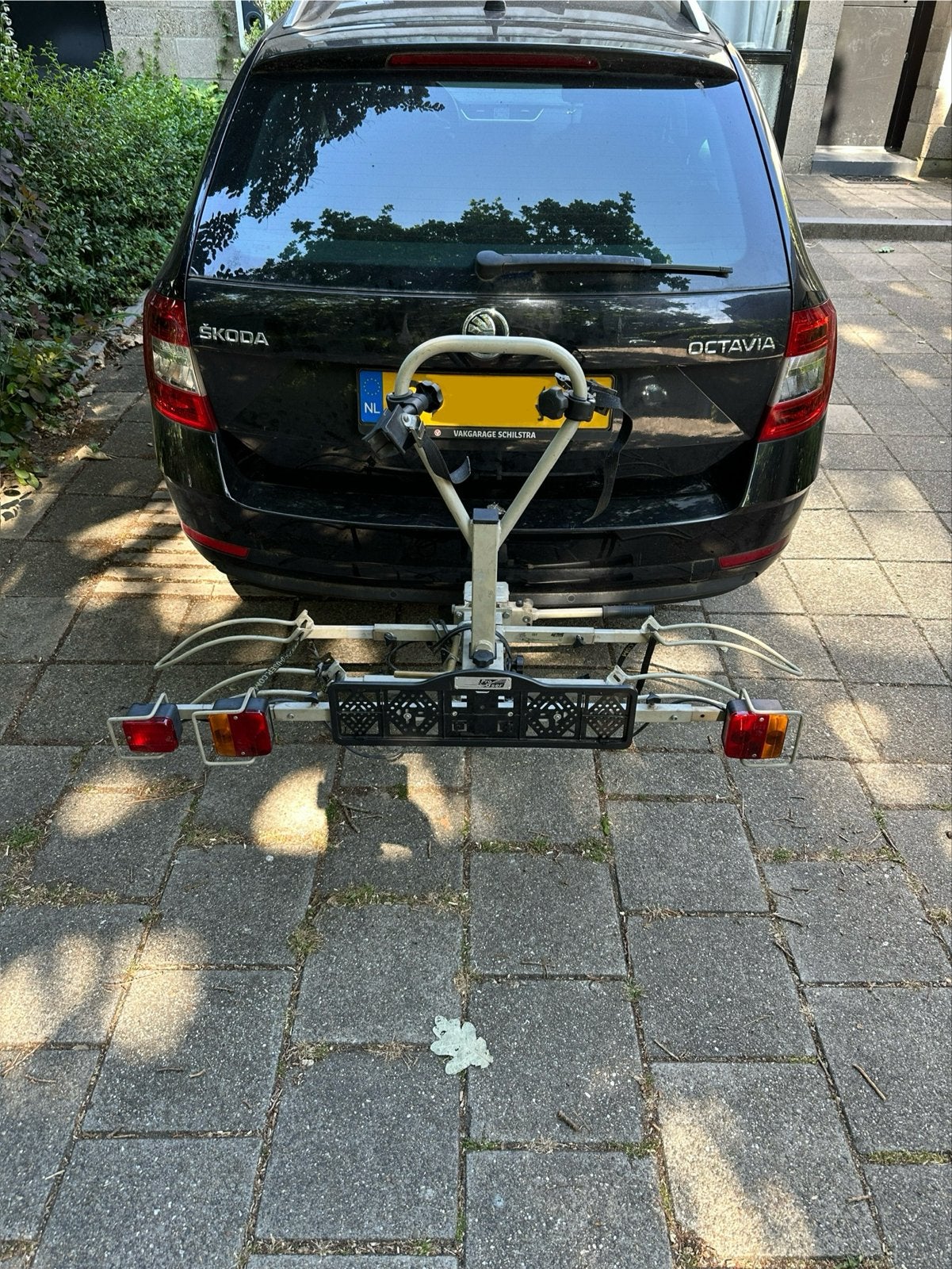 Pro-User Onyx Kantelbare Fietsendrager 2 fietsen - trekhaak, Auto diversen, Fietsendragers, Ophalen, 2 fietsen, Gebruikt, Trekhaakdrager