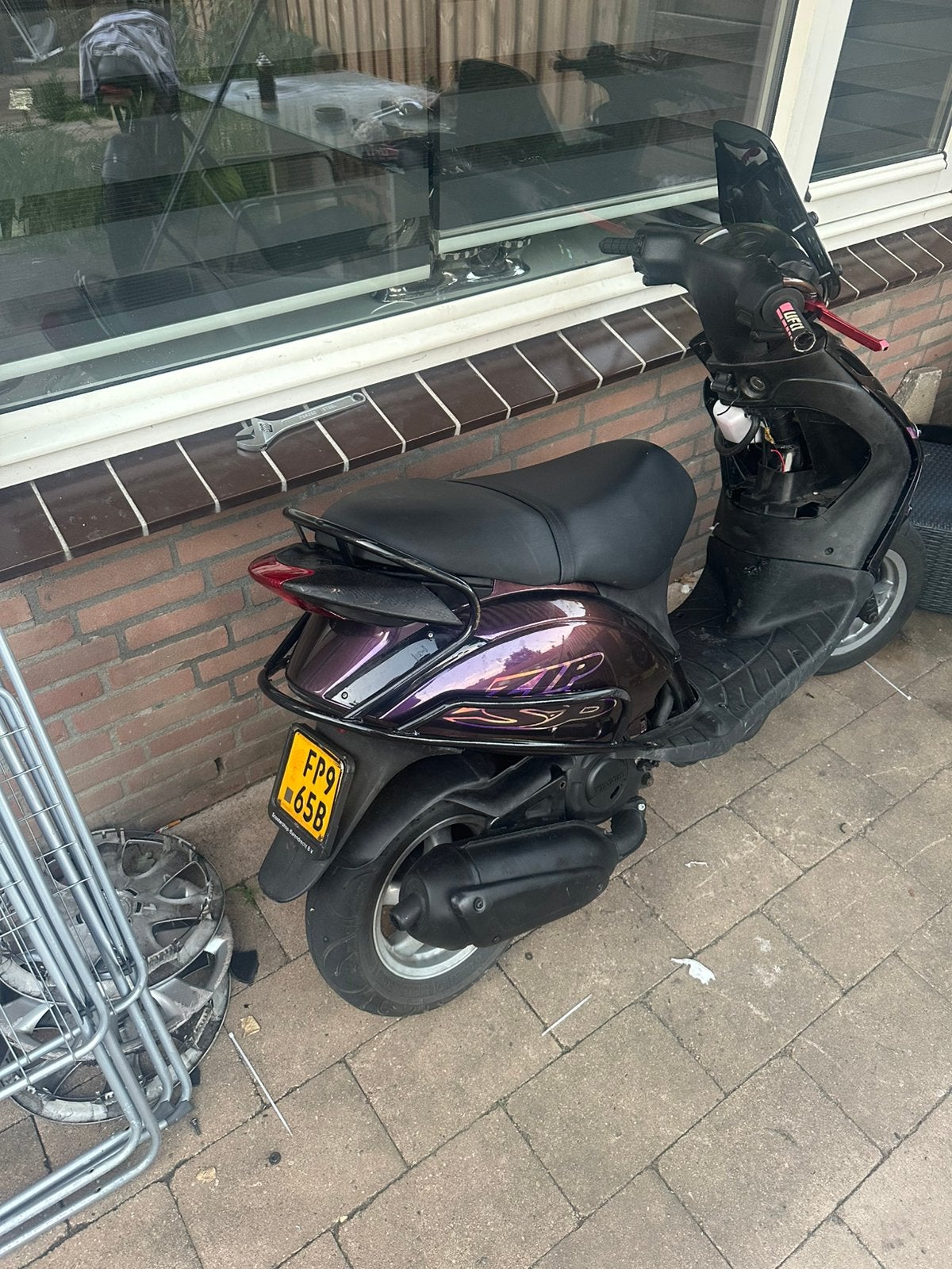 piagoo zip 172 cc ruilen tegen crosser, Fietsen en Brommers, Scooters | Piaggio, Ophalen of Verzenden, Zo goed als nieuw, Tweetakt
