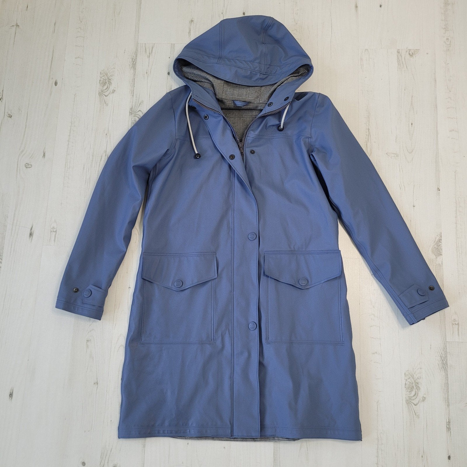 66 North regenjas Arnarholl W Rain Coat maat S licht blauw, Kleding | Dames, Blauw, 66 North, Ophalen of Verzenden, Zo goed als nieuw