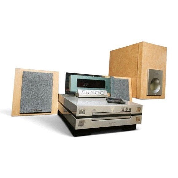 Pioneer XC-L7 stereo CD-systeem – met speakers & subwoofer, Ophalen, Gebruikt, Cd-speler, Pioneer