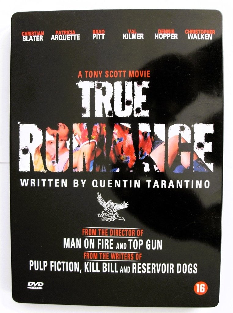 True Romance (originele dvd) Steelbook - Tarantino, Vanaf 16 jaar, Nederlands, Actiethriller, Ophalen of Verzenden