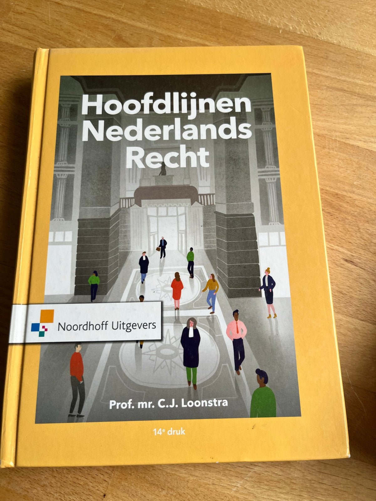 Hoofdlijnen Nederlands Recht - 14e druk, Ophalen of Verzenden, Gamma, Zo goed als nieuw, HBO