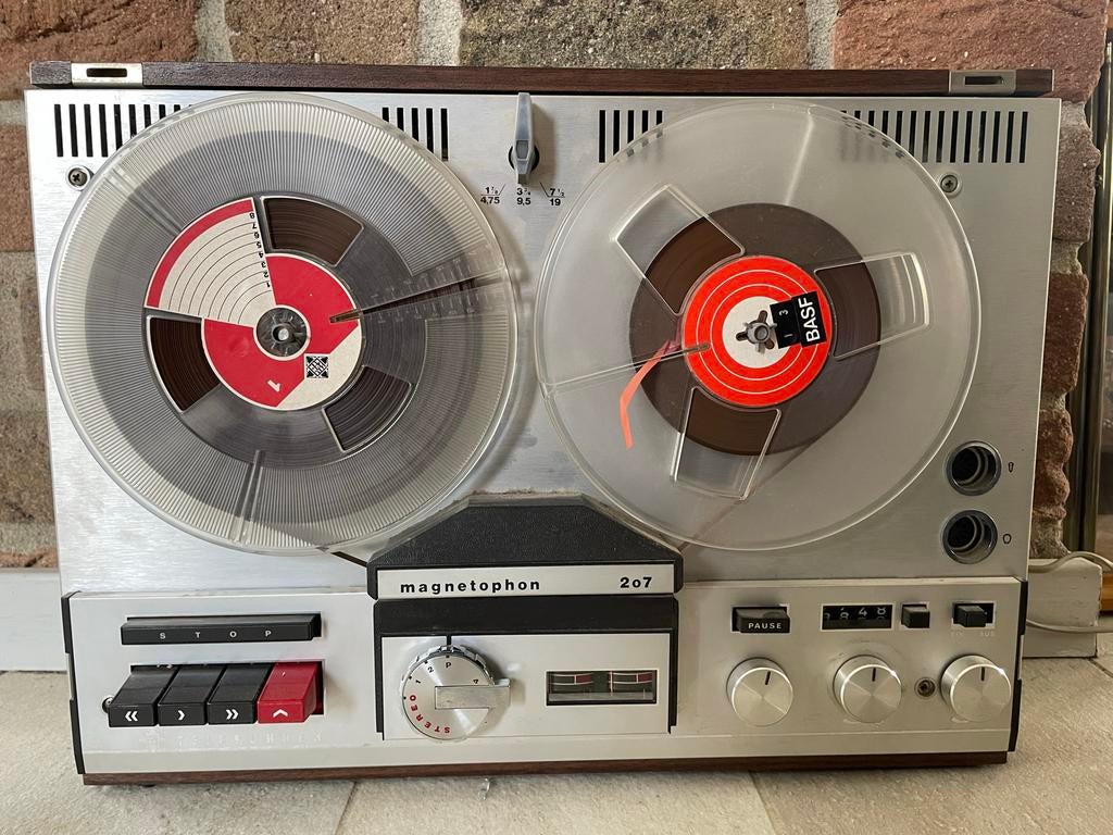 Telefunken Magnetophon 207 Bandrecorder (1970-1974), Ophalen, Bandrecorder