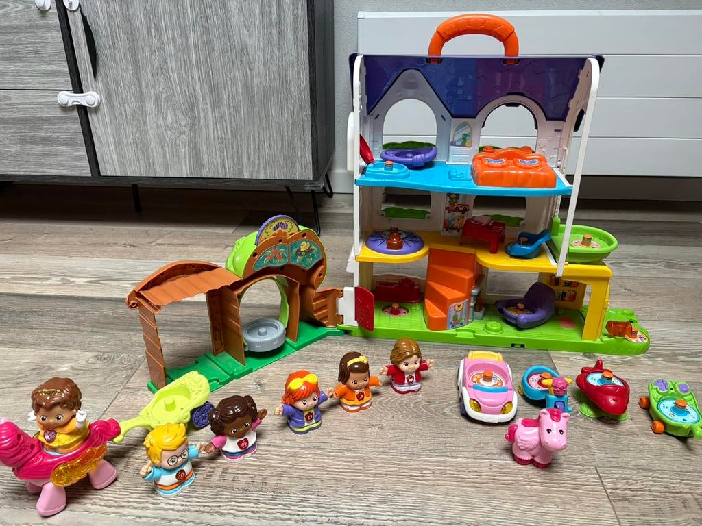 Vtech 1630 maison poppenhuis, Ophalen of Verzenden, Zo goed als nieuw