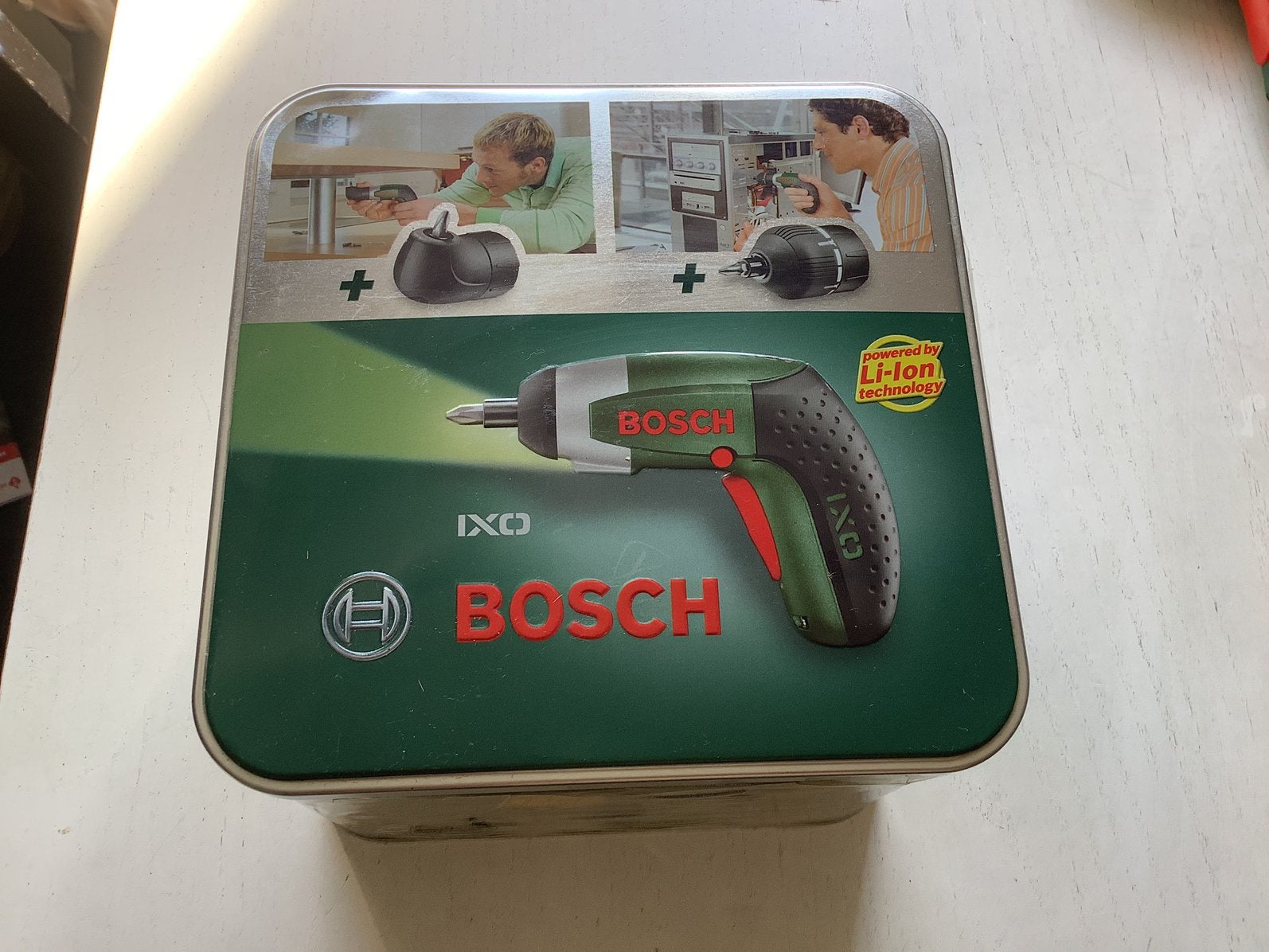 Accu schroef machine, Doe-het-zelf en Verbouw, Gereedschap | Boormachines, Ophalen, Zo goed als nieuw, Boor- en Schroefmachine