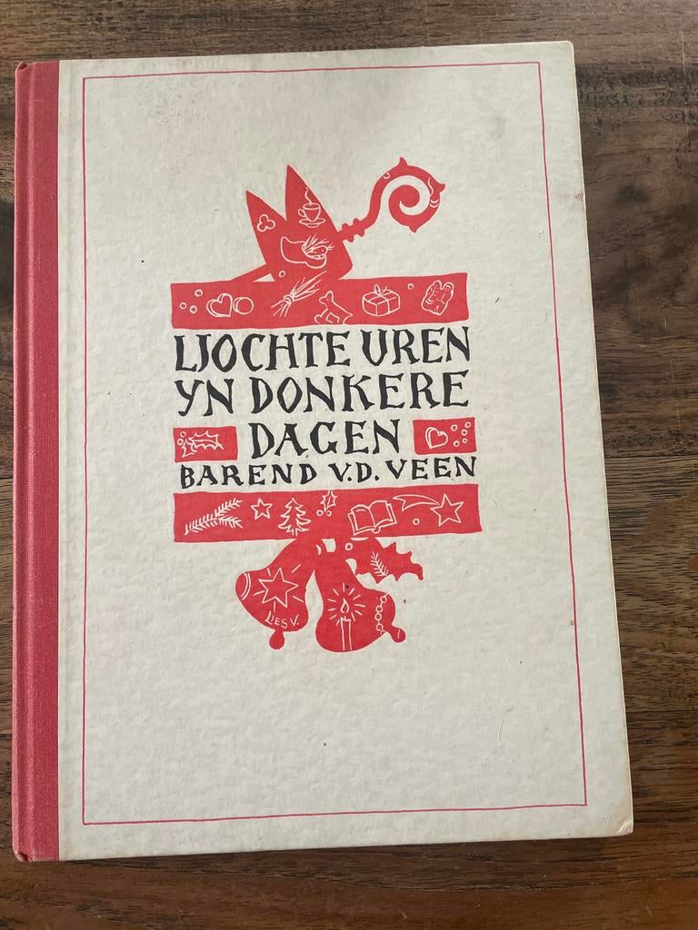 Ljochte Uren Yn Donkere Dagen - Barend v.d. Veen, Boeken, Ophalen of Verzenden, Gelezen, Prentenboek