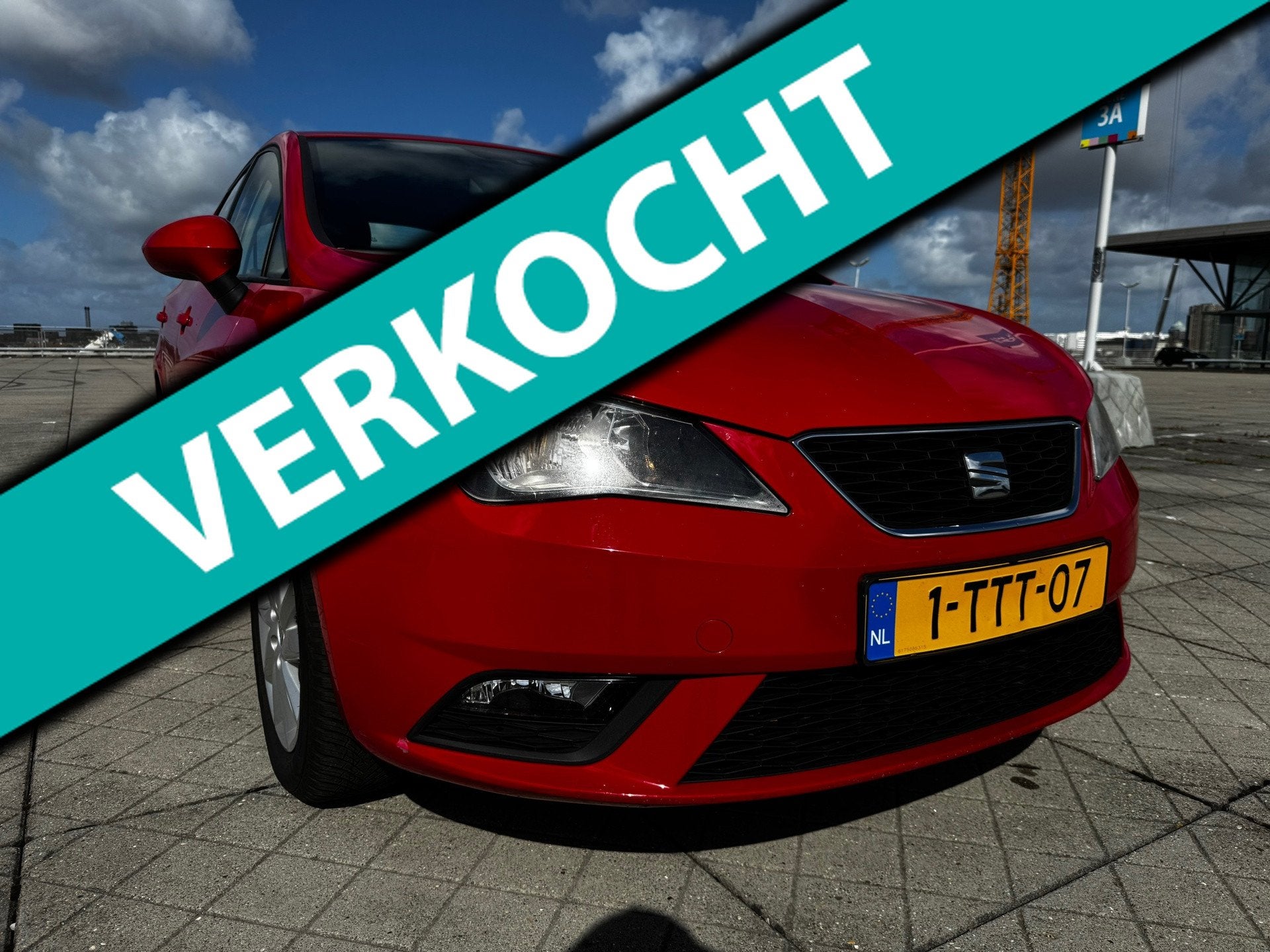 Seat Ibiza 1.2 TSI Enjoy CLIMA CRUISE GARMIN NAP, Auto's, Seat, Voorwielaandrijving, Euro 5, Zwart, Ibiza