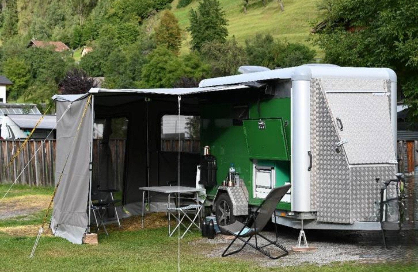 Compacte caravan / overland trailer, Overige merken, Tot en met 2, Particulier, Schokbreker