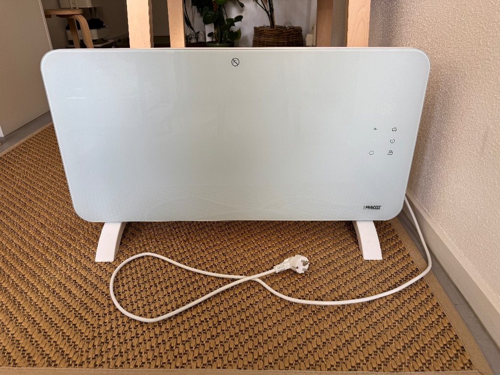 Princess Smart Glass Panel Heater – Convectorkachel, Doe-het-zelf en Verbouw, Verwarming en Radiatoren, Ophalen, 30 tot 80 cm