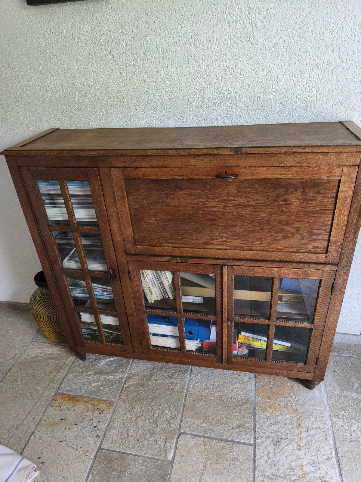 Eiken kast  ongeveer 1920, Antiek en Kunst, Antiek | Meubels | Kasten, Ophalen