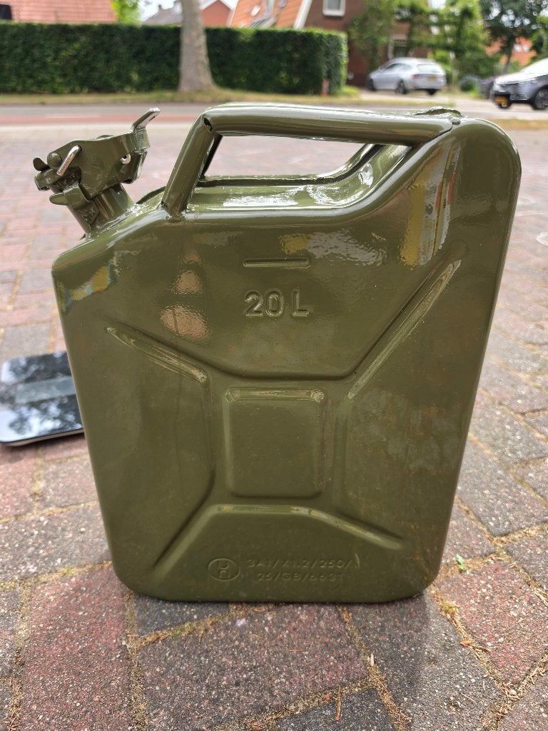 Jerrycan 20 liter - Zo goed als nieuw, Ophalen, Gebruikt