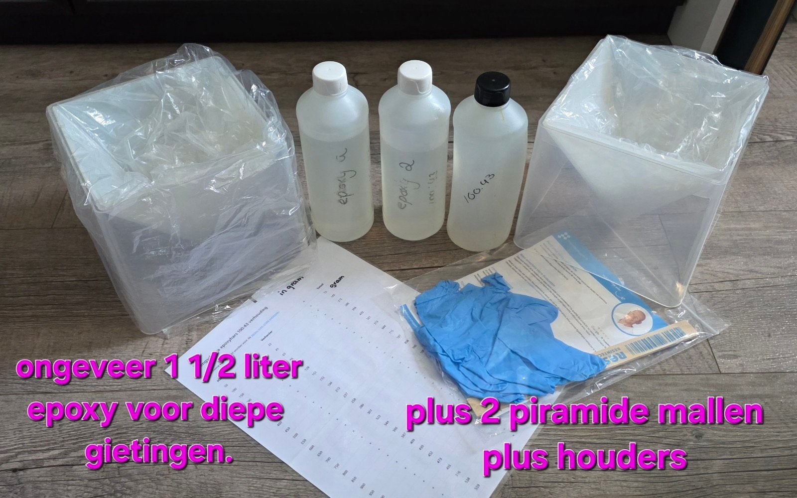 epoxy benodigdheden, Ophalen of Verzenden
