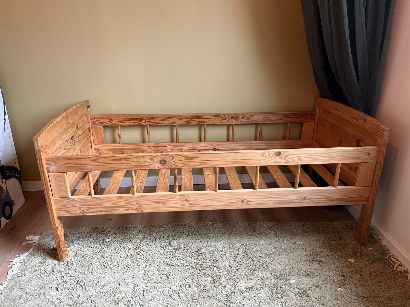 Kinderbed Peuter/kleuter bed 150 cm, Huis en Inrichting, Ophalen, Gebruikt, 90 cm, 190 cm of minder