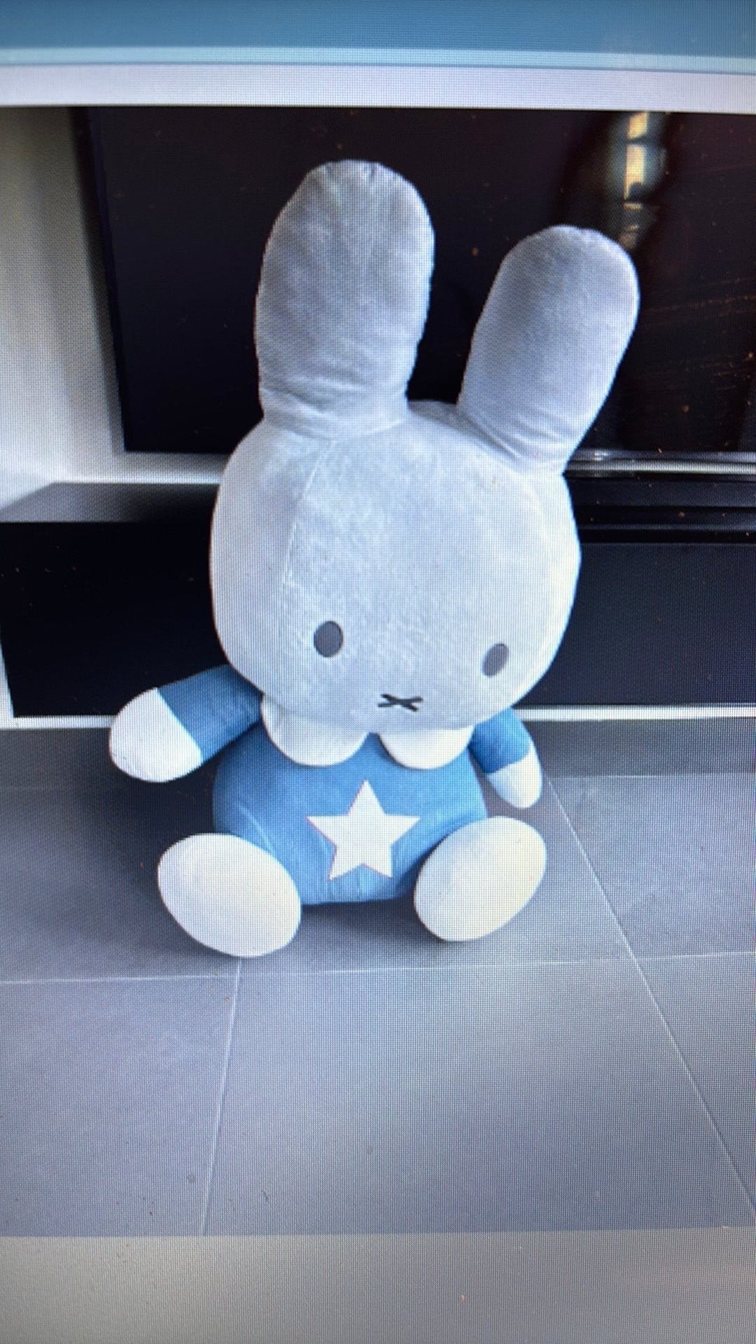 Te koop  een Nijntje knuffel van 1 meter hoog, Ophalen of Verzenden, Nieuw, Konijn, Groot (groter dan 80 cm)