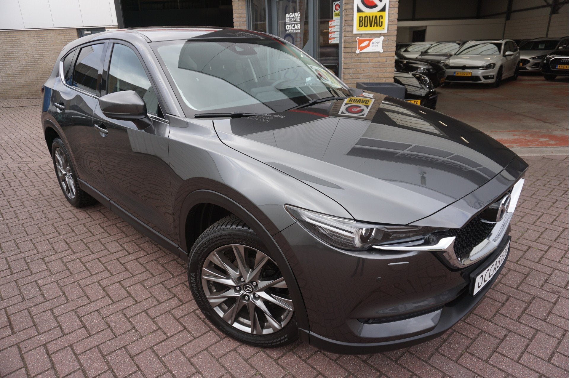 Mazda CX-5 2.0 SkyActiv-G 165 Optimum Automaat (bj 2019), 1998 cc, Gebruikt, Zwart, 4 cilinders
