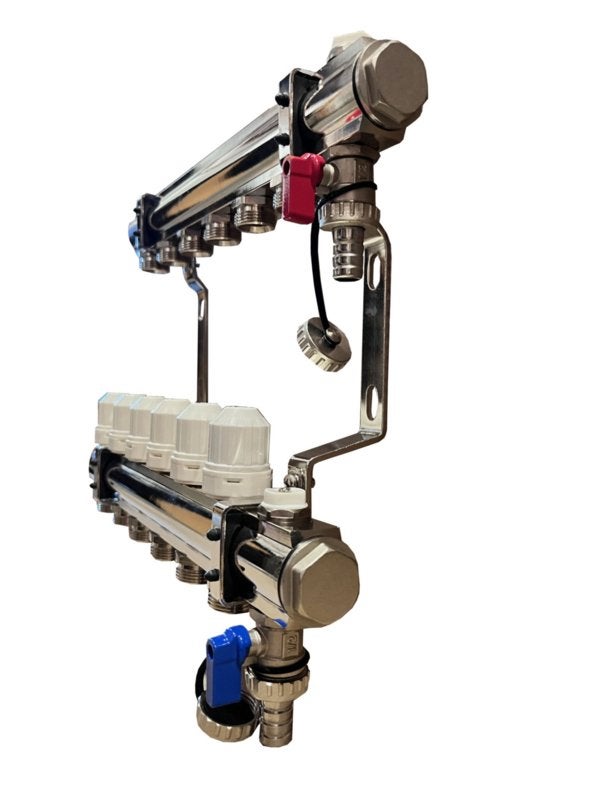 Vloerverwarming verdeler basic tbv cv ketel 1 tot 10 groeps, Overige typen, Nieuw, Minder dan 60 cm, Ophalen of Verzenden