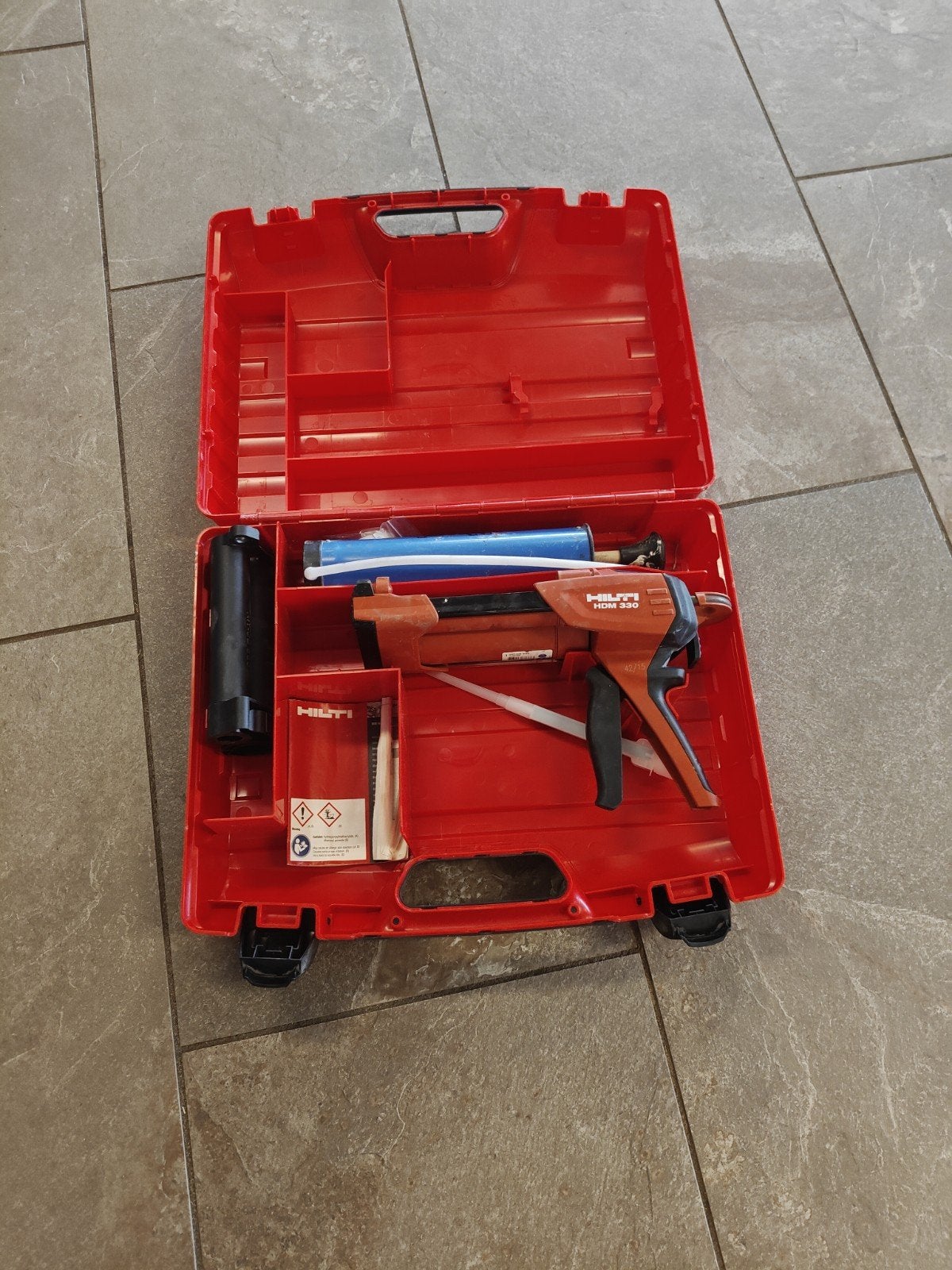 Hilti HDM 330 2-componenten kitpistool in koffer, Ophalen of Verzenden