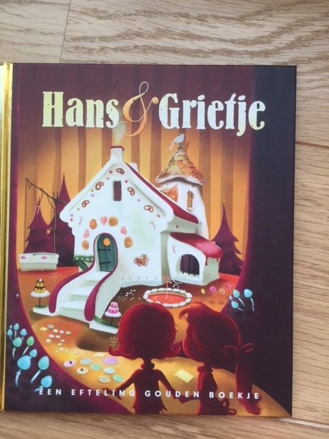 Te koop: hans &; grietje - een efteling gouden boek., Boeken, Kinderboeken | Jeugd | onder 10 jaar, Ophalen of Verzenden, Zo goed als nieuw