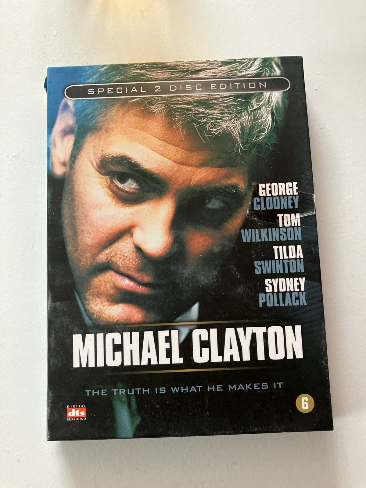 Michael Clayton - Special 2 Disc Edition DVD, Cd's en Dvd's, Nederlands, Actiethriller, Ophalen of Verzenden, Vanaf 6 jaar