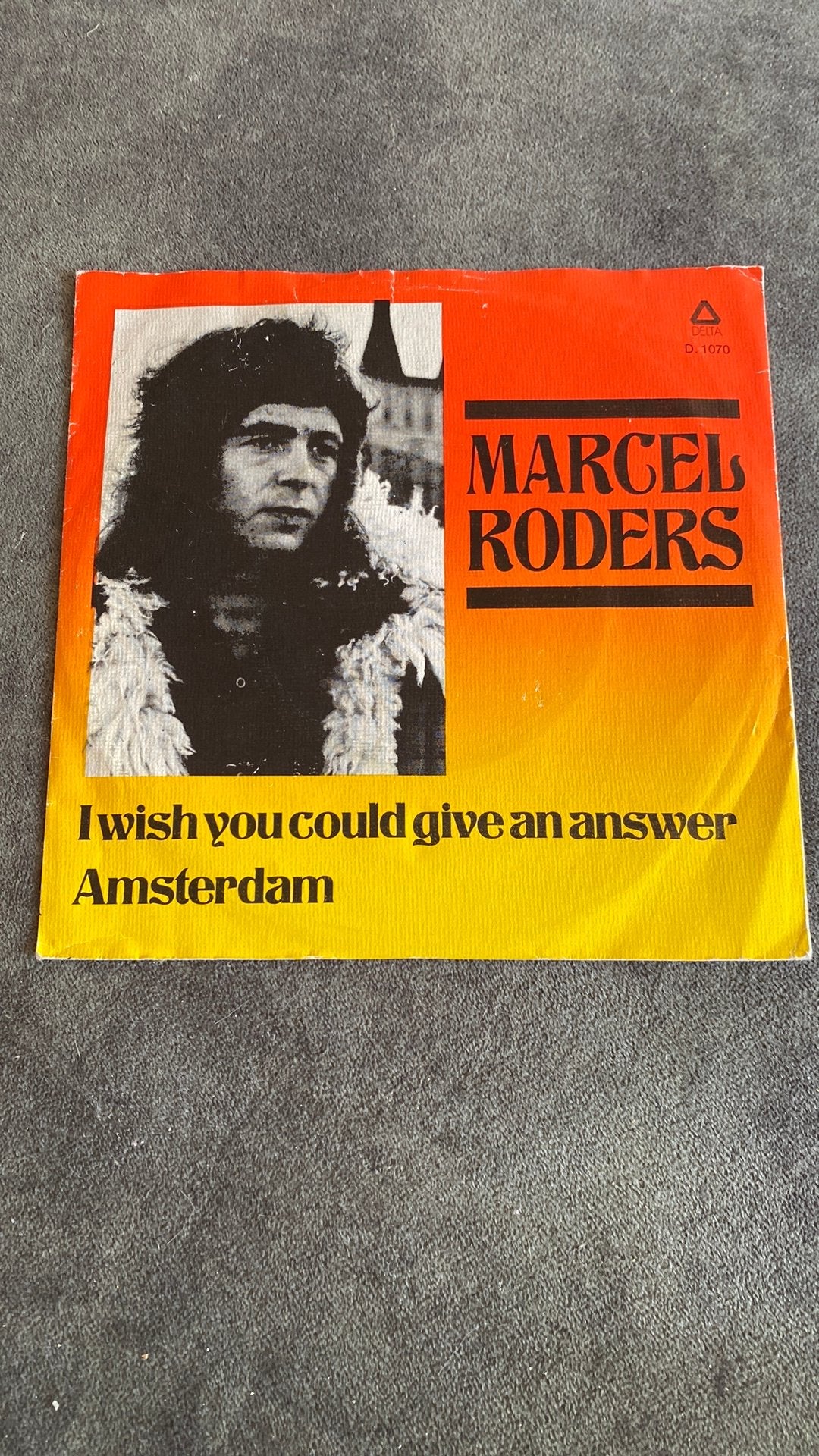 Vinyl single Marcel Roders - I wish you could give an answer, Cd's en Dvd's, Vinyl Singles, Ophalen of Verzenden, Zo goed als nieuw