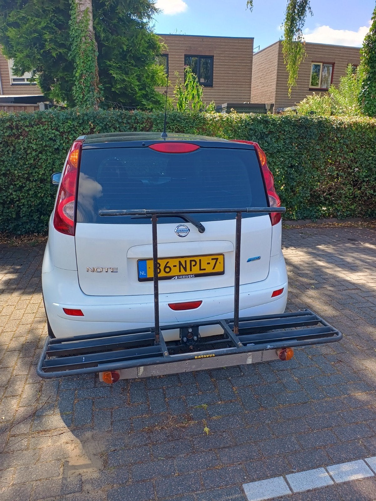 fietsendrager voor 2 fietsen - Batavus, Ophalen, 2 fietsen, Gebruikt, Trekhaakdrager