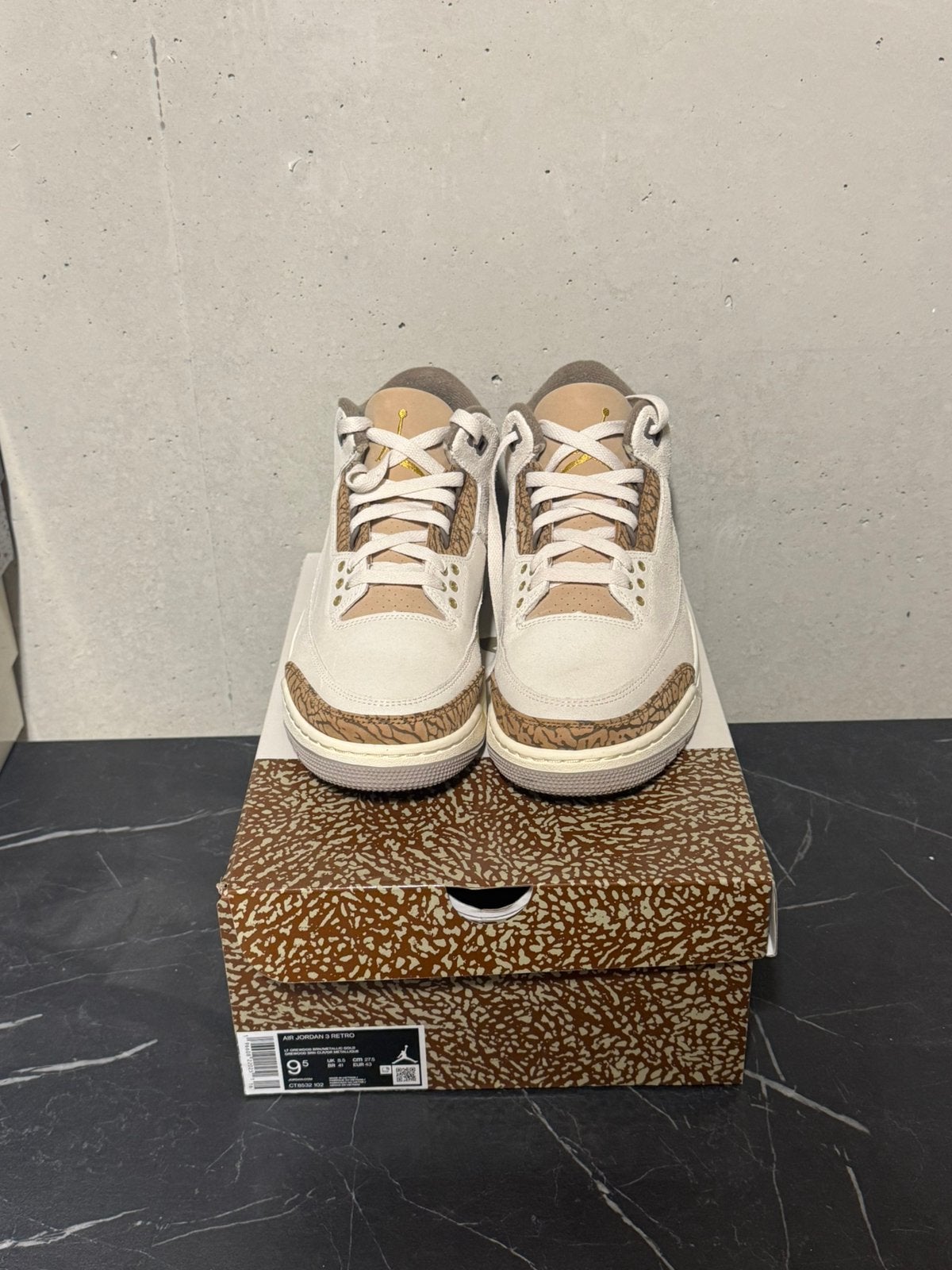 Air Jordan 3 Palomino MAAT 43, Kleding | Heren, Schoenen, Ophalen of Verzenden, Zo goed als nieuw, Overige kleuren