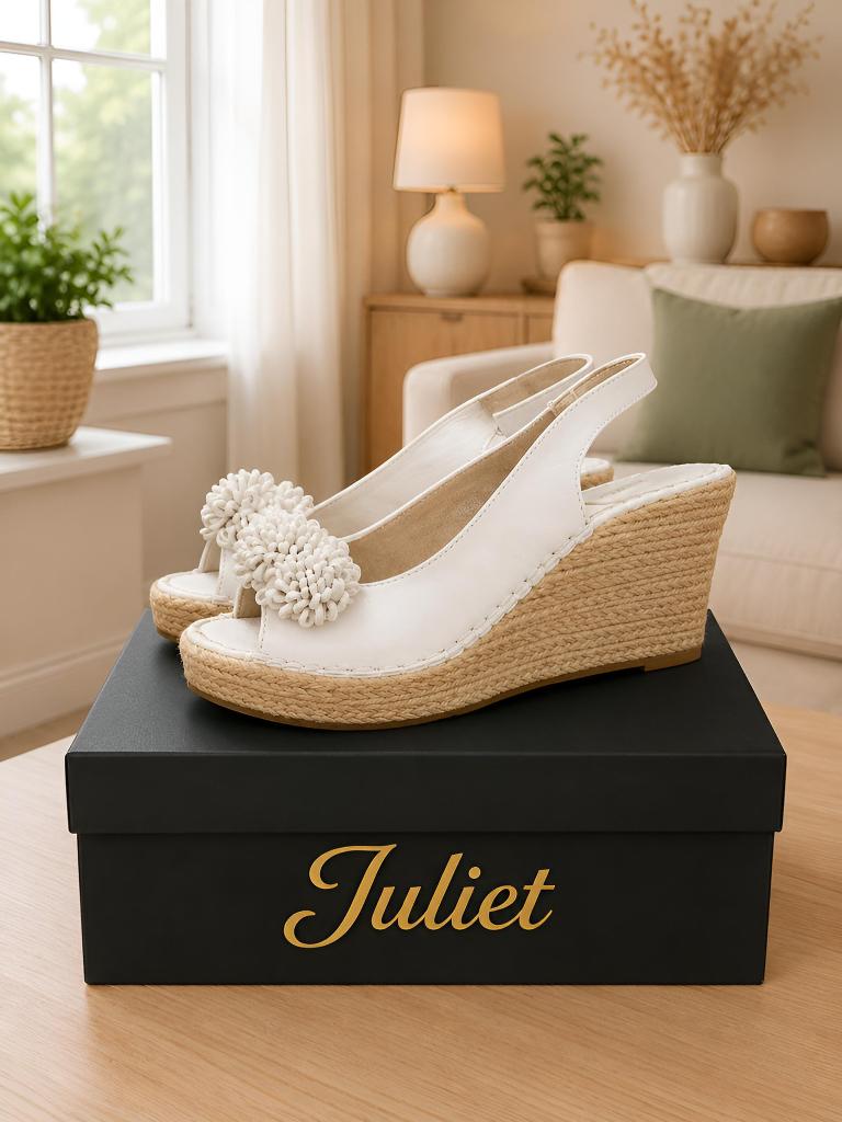 Witte wedge sandalen – Espadrille stijl – Maat 38, Kleding | Dames, Schoenen, Nieuw, Sandalen of Muiltjes, Wit, Ophalen of Verzenden
