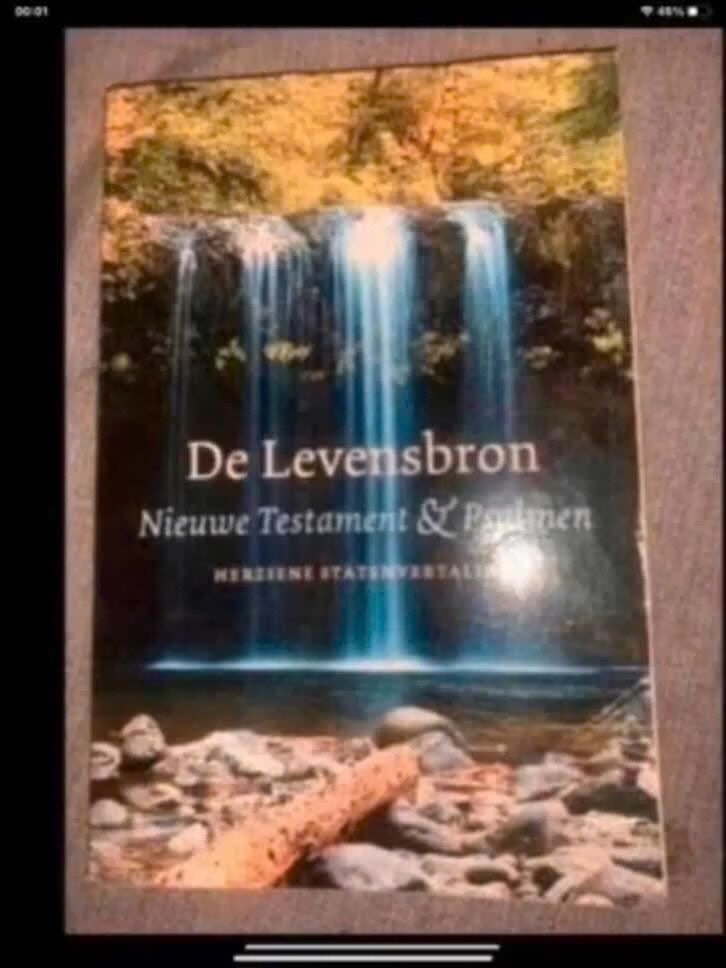 De Levensbron: Nieuwe Testament & Psalmen, Boeken, Ophalen of Verzenden, Gelezen, Christendom | Protestants
