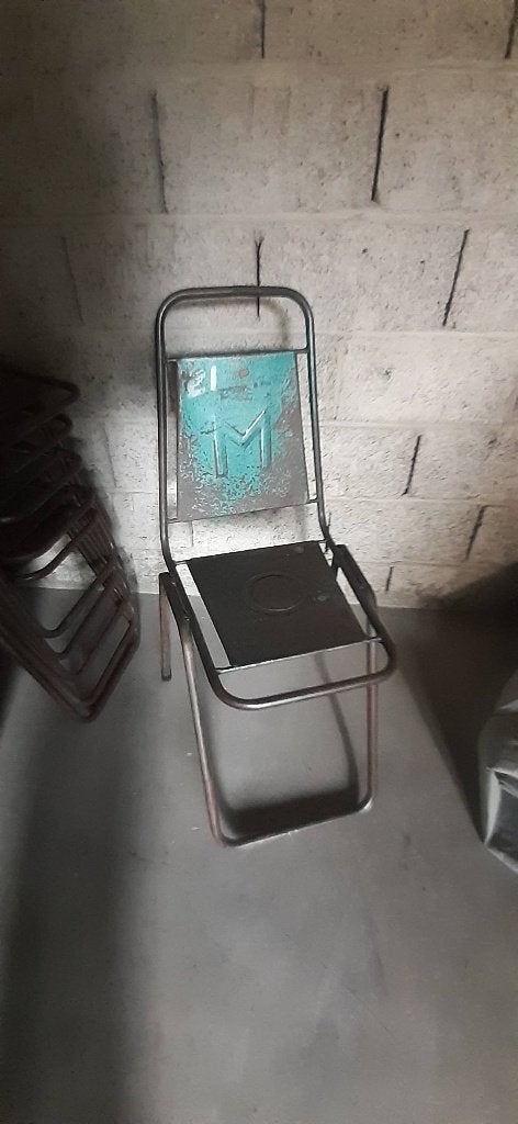 Metalen Stoeltjes, Ophalen, Gebruikt