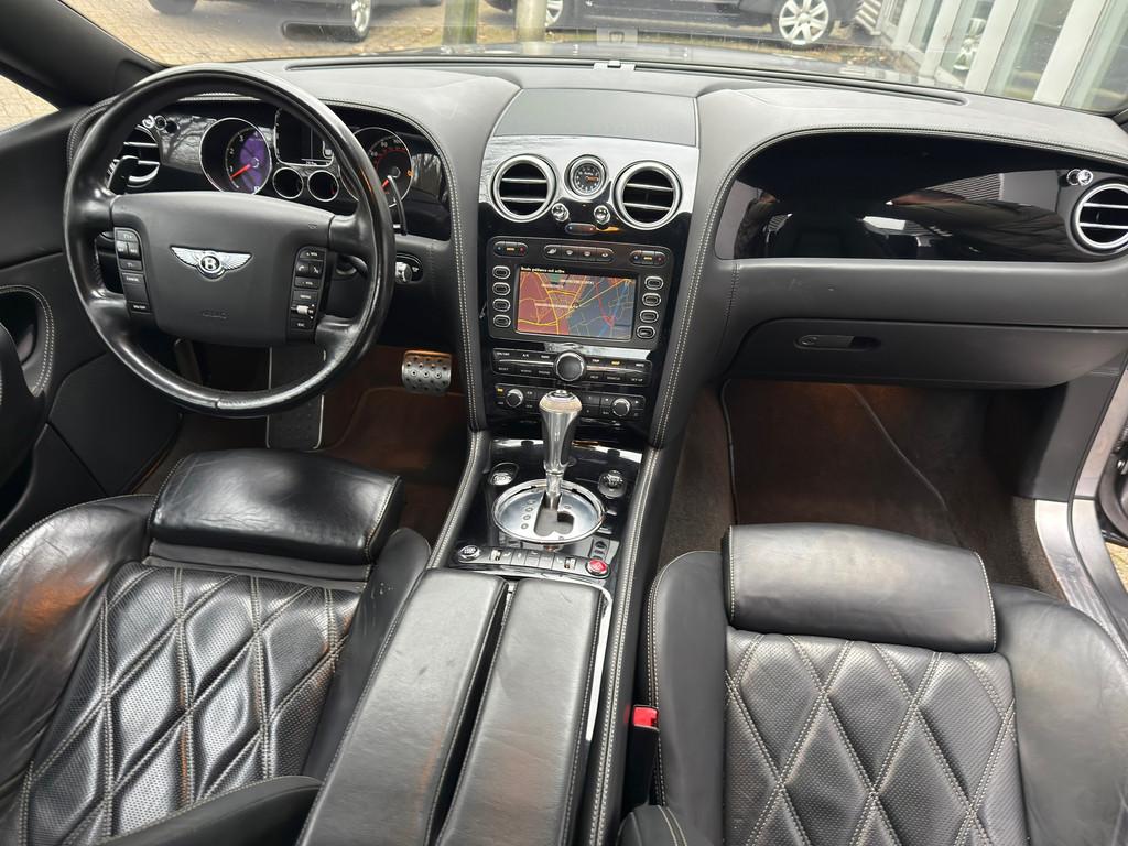 Bentley Continental GT 6.0 W12 Mulliner l Volledig Onderhoud, Gebruikt, Zwart, 12 cilinders, Leder