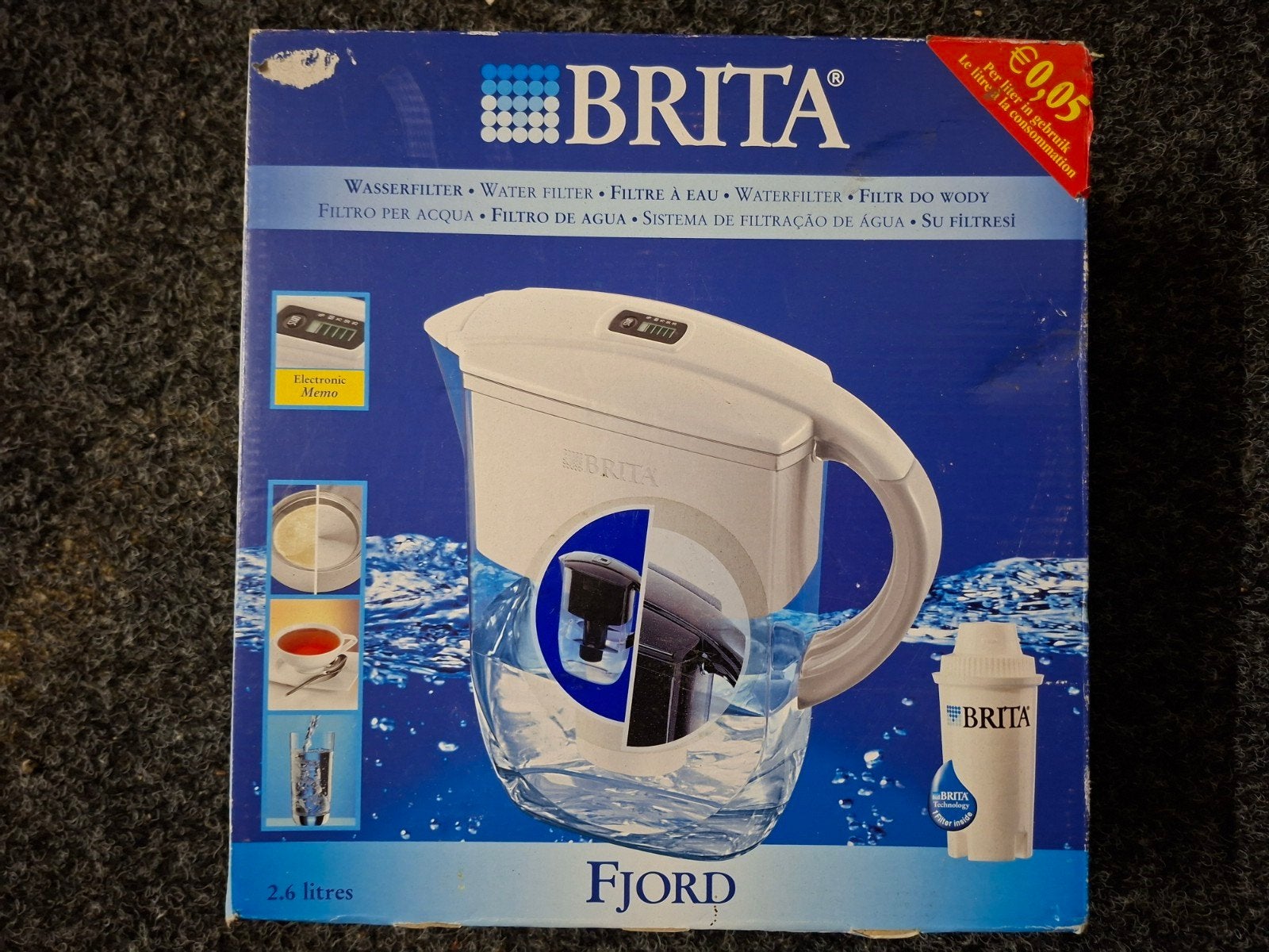 Brita waterfilter, Ophalen of Verzenden, Brita, Nvt, Nvt