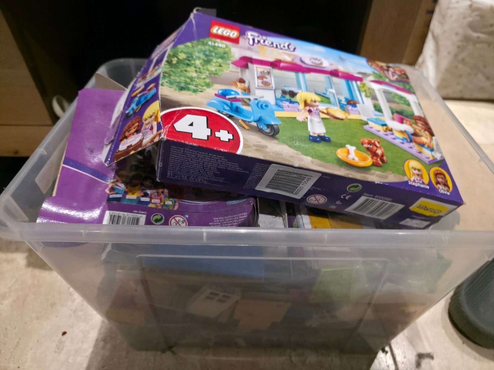 Bak met LEGO friends, Ophalen of Verzenden
