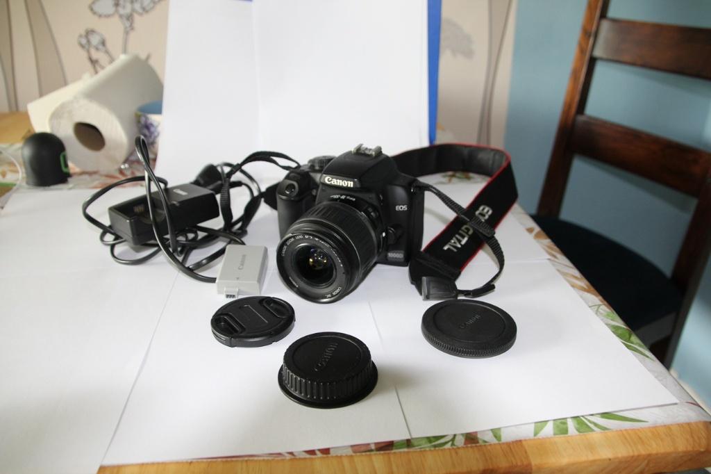 canon eos 1000d set, Gebruikt, Spiegelreflex, Canon, 10 Megapixel