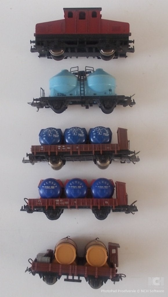 lima Locomotief en Wagons - Gebruikt, Hobby en Vrije tijd, Modeltreinen | H0, Gelijkstroom, Ophalen of Verzenden, Analoog, Lima