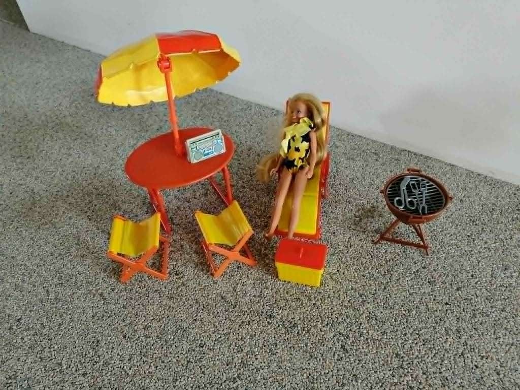 Barbie strandsetje, Ophalen, Gebruikt, Barbie