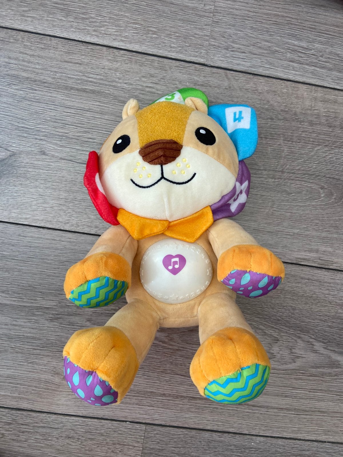Vtech leeuw met geluid, Kinderen en Baby's, Speelgoed | Vtech, Ophalen of Verzenden, Gebruikt, 6 maanden tot 2 jaar