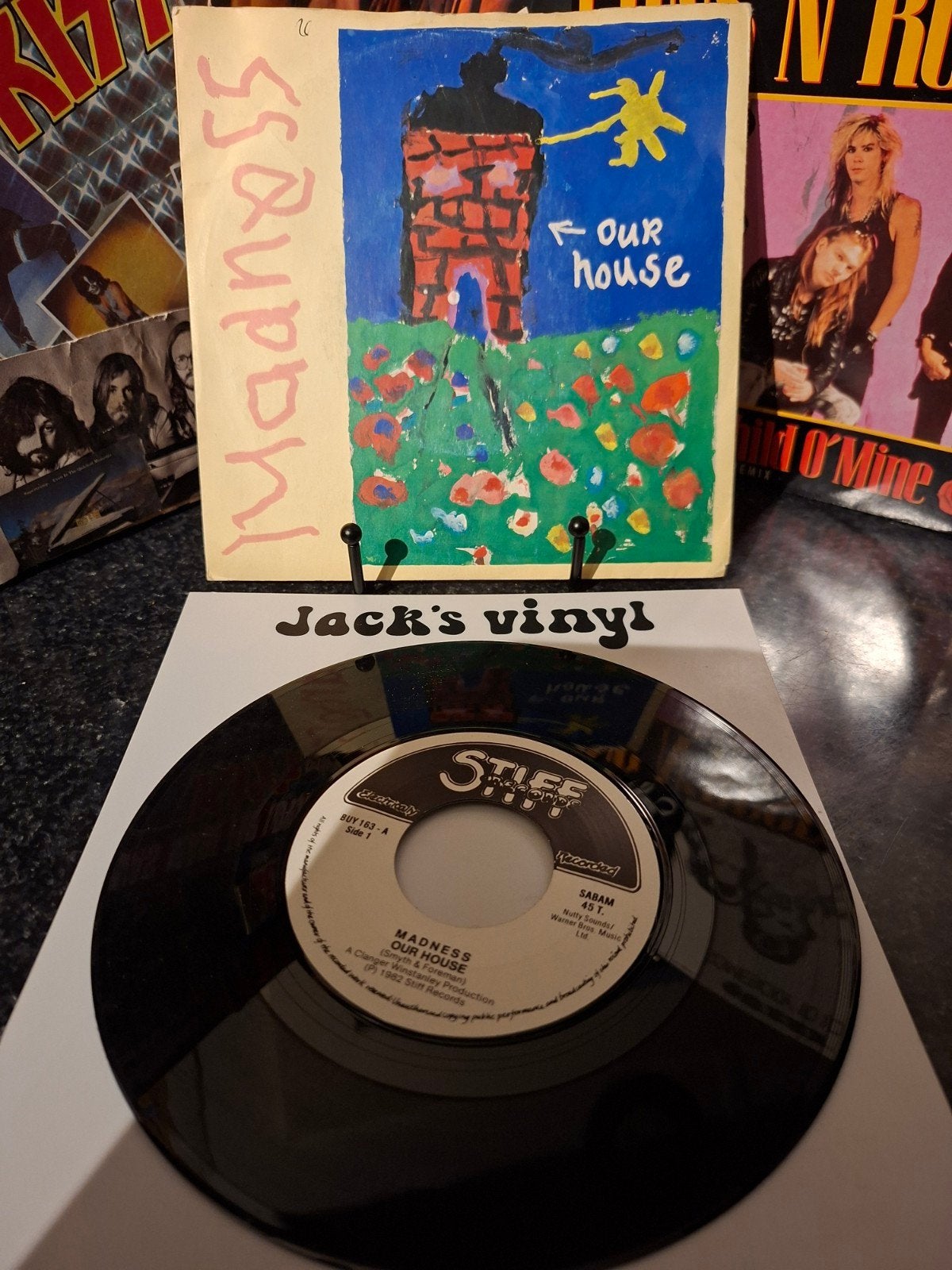 Madness - Our House 7 inch vinyl single  1982, Gebruikt, Pop, 7 inch, Ophalen of Verzenden