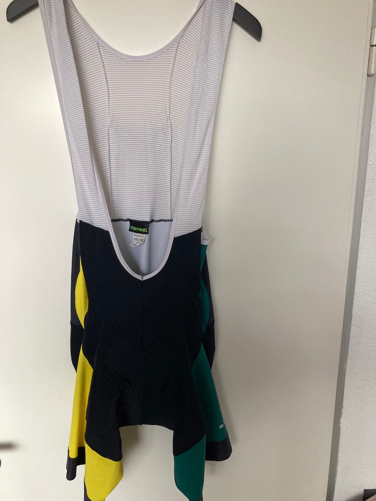 Heren fietsbroek met bretels - Technischunie, Fietsen en Brommers, Gebruikt, Heren, XL, Onderkleding