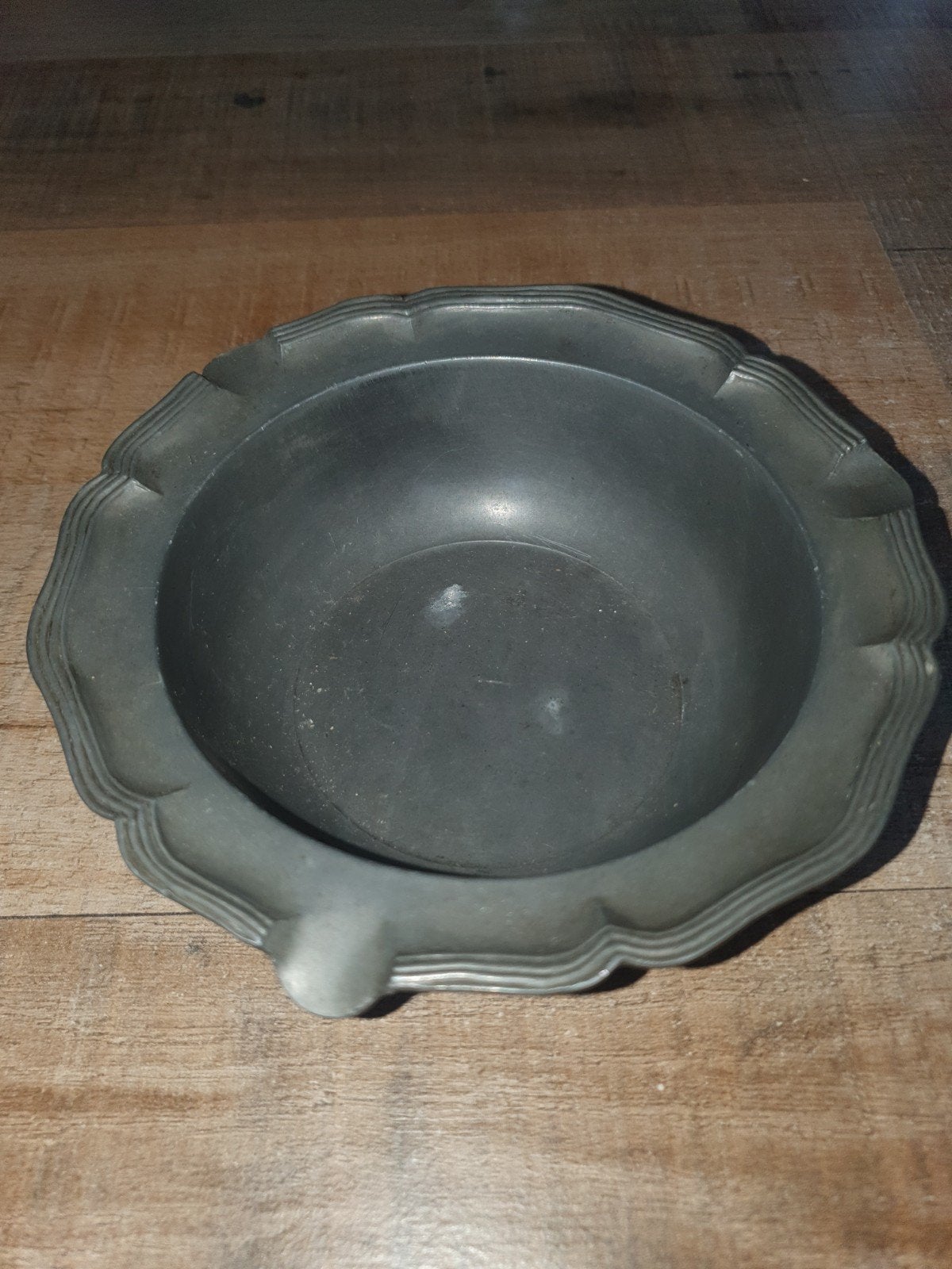 Vintage Tinnen Asbak - Decoratief en Functioneel, Antiek en Kunst, Antiek | Tin, Ophalen