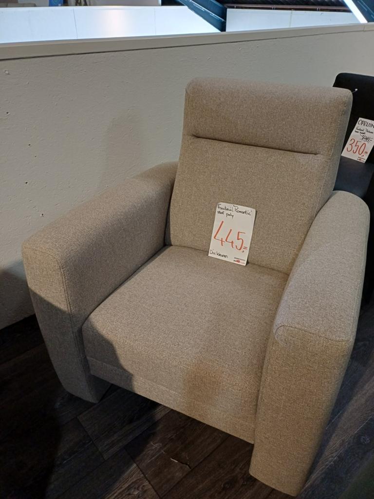 Comfortabele fauteuil, Ophalen, 75 tot 100 cm, Zo goed als nieuw, 75 tot 100 cm