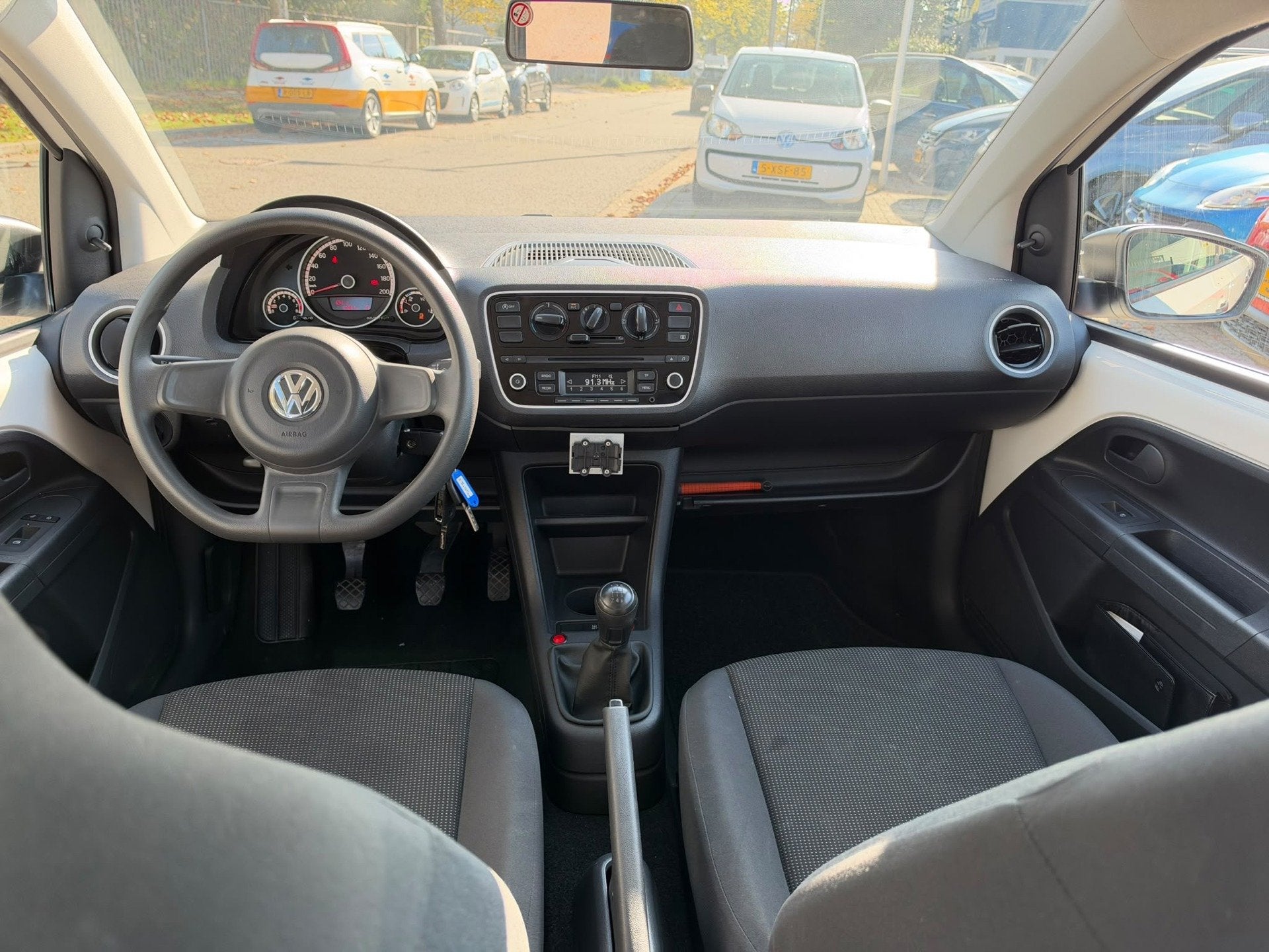 Volkswagen Up! 1.0 take up! BlueMotionm Airco, NAP, 1ste eig, Auto's, Stof, Up!, CNG (Aardgas), 4 stoelen