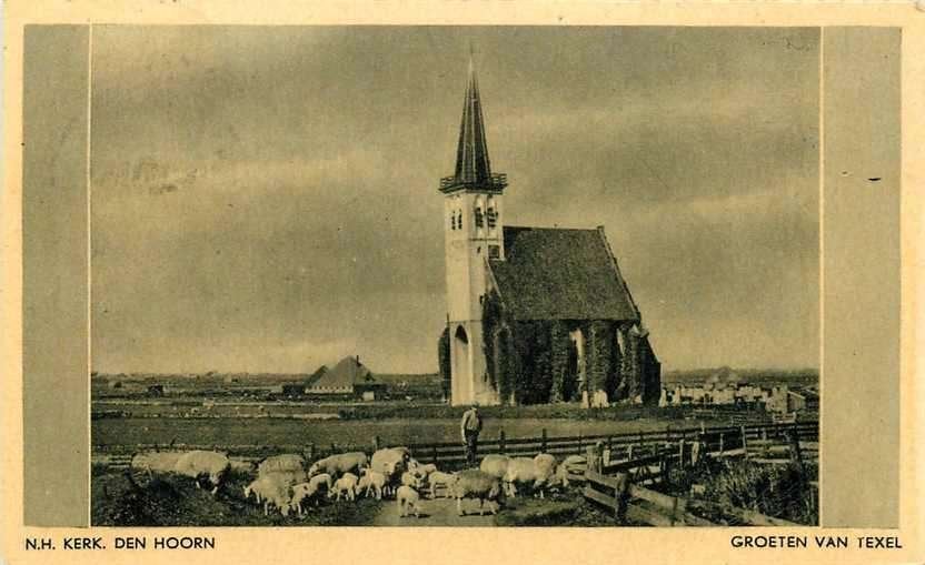 377-118-033 Den Hoorn, Verzenden, Voor 1920, Noord-Holland