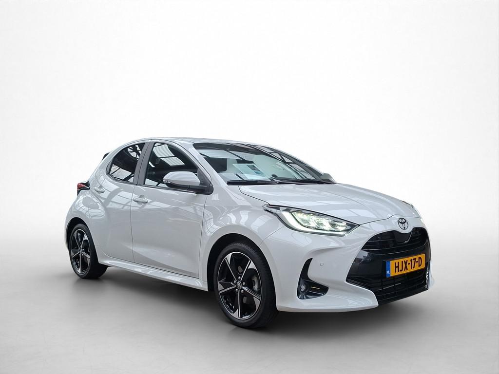 Toyota Yaris 1.5 Hybrid 130 Executive Stuurverwarming | Stoe, Auto's, Toyota, 450 kg, Gebruikt, Euro 6, Wit
