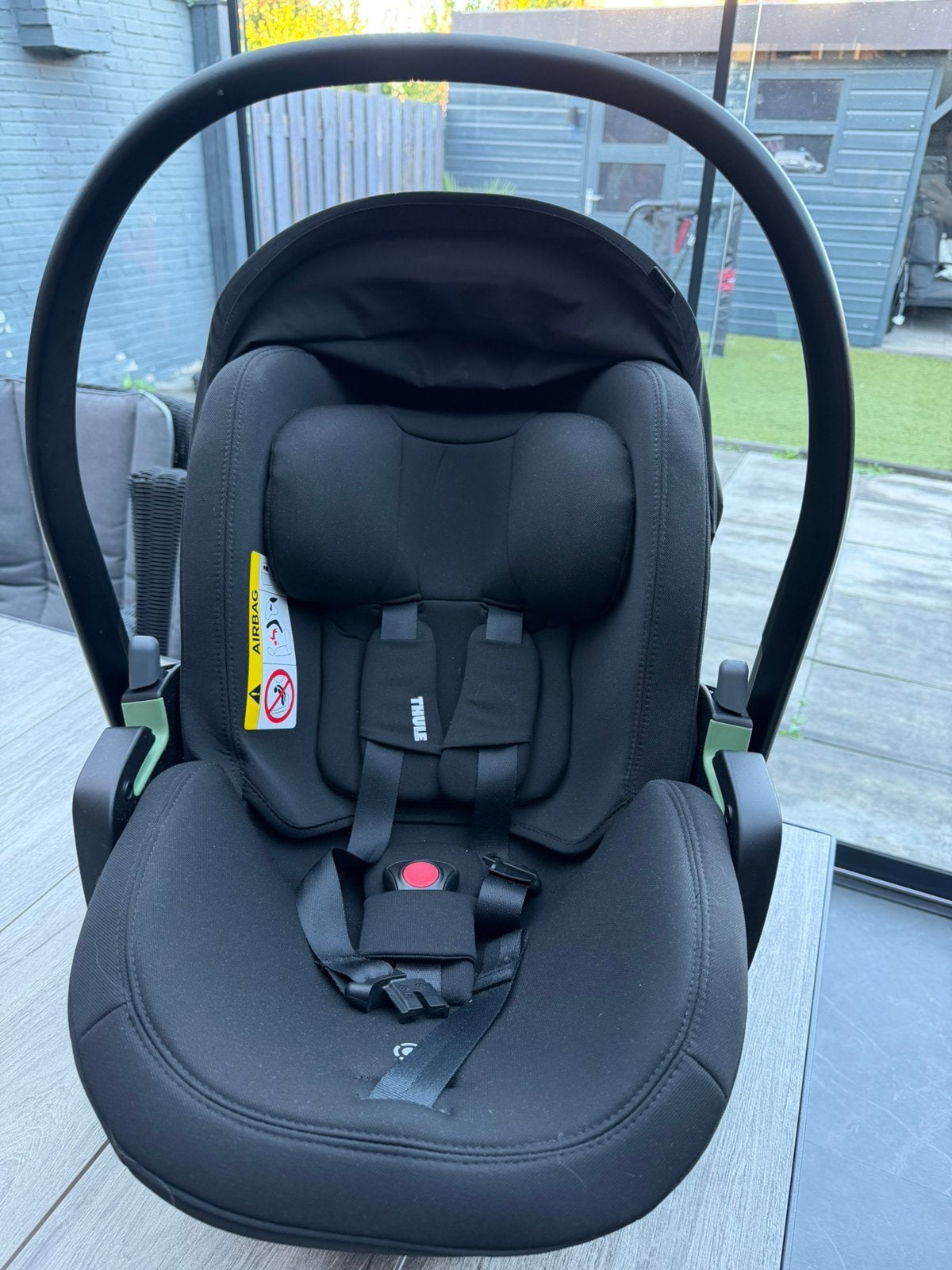 Te koop Thule alfi maxi cosi, Ophalen, Zo goed als nieuw, Isofix, 0 t/m 13 kg
