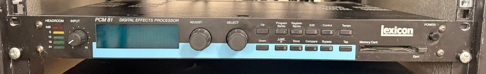 Lexicon PCM 81 – High-End Digital Multi-Effects, Ophalen of Verzenden, Gebruikt, Chorus