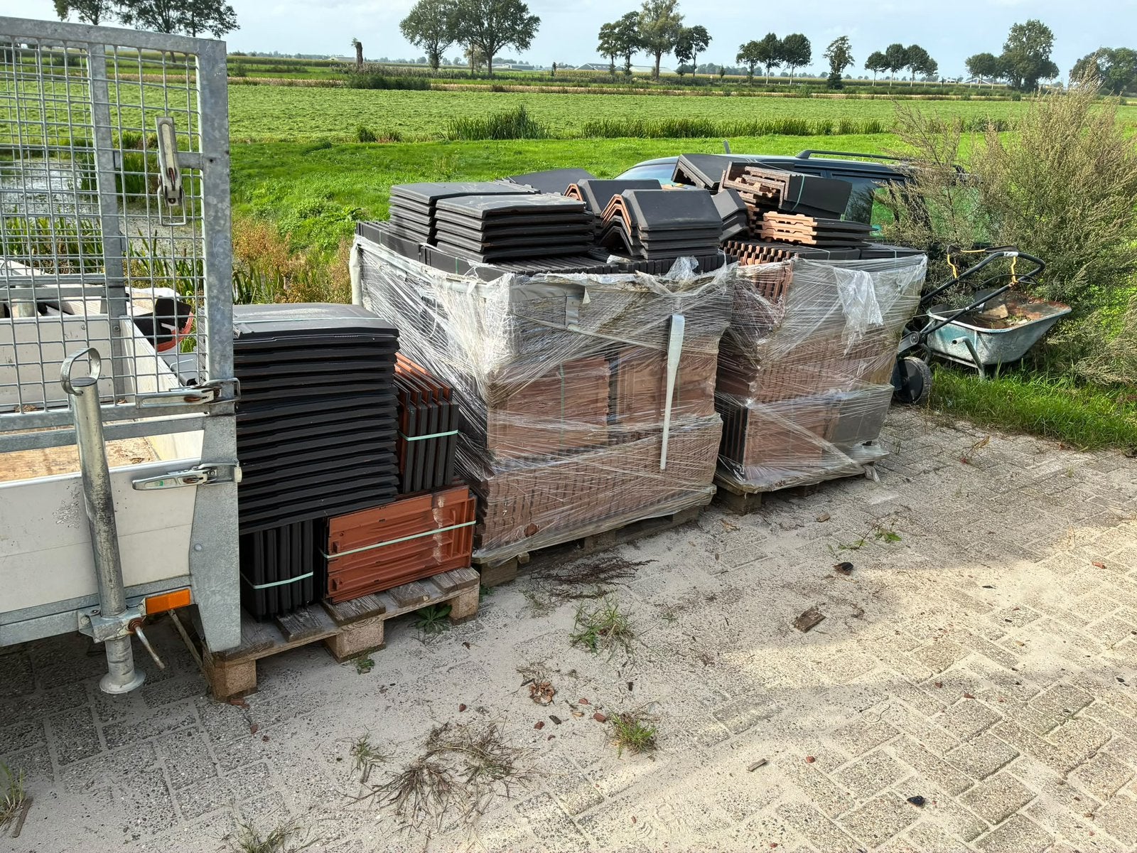 Wienerberger dakpannen actua 10 eb leikleur, Ophalen, Nieuw