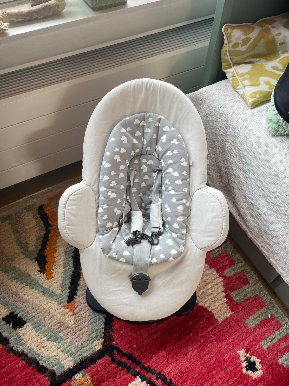 Stokke Steps Wipstoel met gordel en verstelbare stand, Kinderen en Baby's, Wipstoeltjes, Gebruikt, Wipstoel, Met gordel(s) of riempje(s)